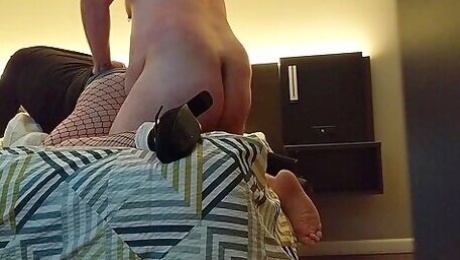 Thicc White Ass Gets Toyed And Creampied 15 Min